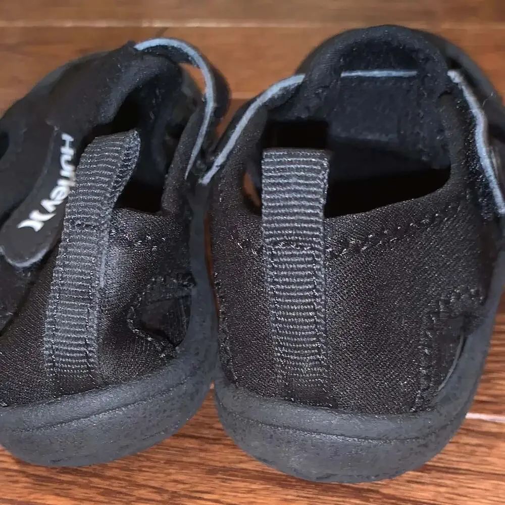 Hurley Black Toddler‎ Swim Water Shoes Size 9
